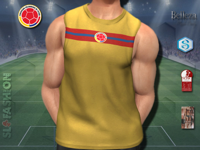 Men's Training Tank Top - Colombia