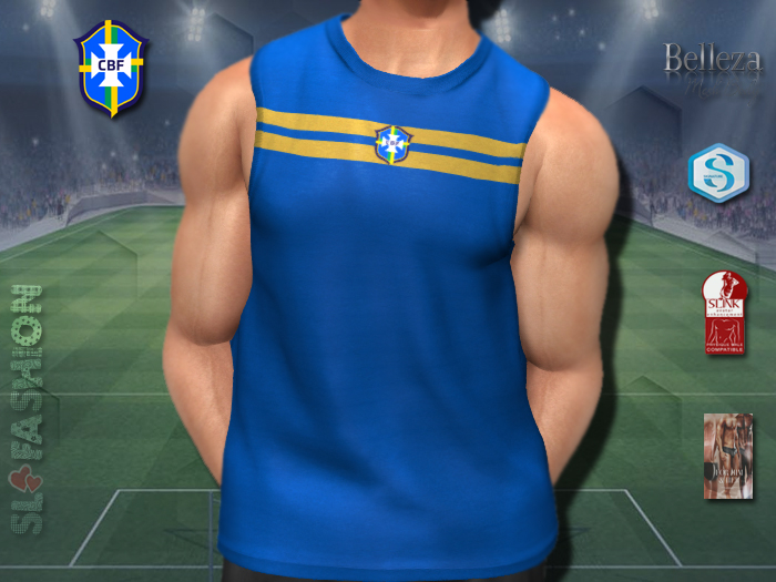 Men's Training Tank Top - Brazil - 03