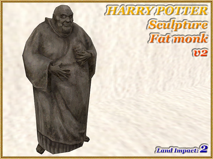 HP - Sculpture Fat monk v2 (2 LI) (Full perm)