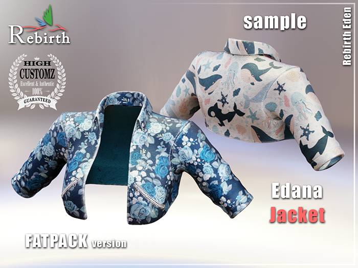 Edana Jacket for REBIRTH Eden body - FATPACK
