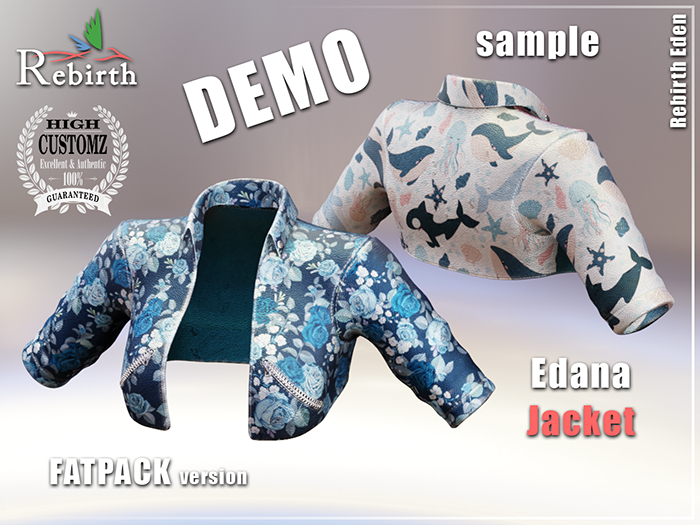 DEMO Edana Jacket for REBIRTH Eden body - FATPACK