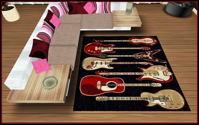 My Guitar Rug