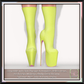 [HC] Robby Lime Calf Boots for Slink, Belleza, Maitreya, eBody, Signature, Legacy & Tonic