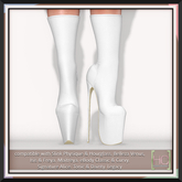 [HC] Robby White Calf Boots for Slink, Belleza, Maitreya, eBody, Signature, Legacy & Tonic