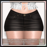 [HC] Robby Coffee Denim Skirt for Slink, Belleza, Maitreya, eBody, Signature, Legacy & Tonic