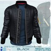 Bomber Jacket EV085 BLACK