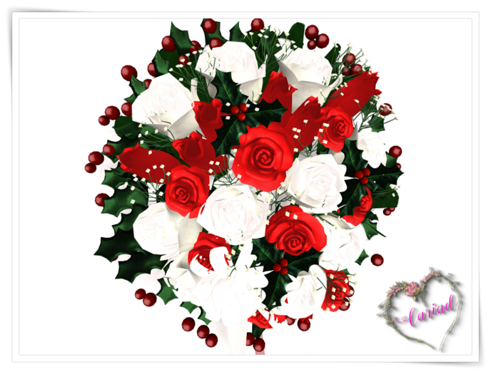 ::unmisTakAble:: Holly-days Bridesmaids Bouquet