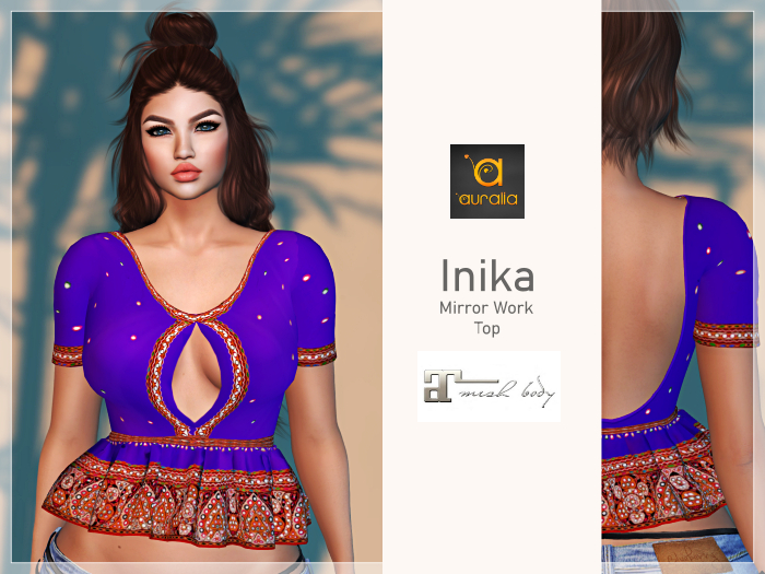 !Auralia :: Inika Top - Purple - ADD
