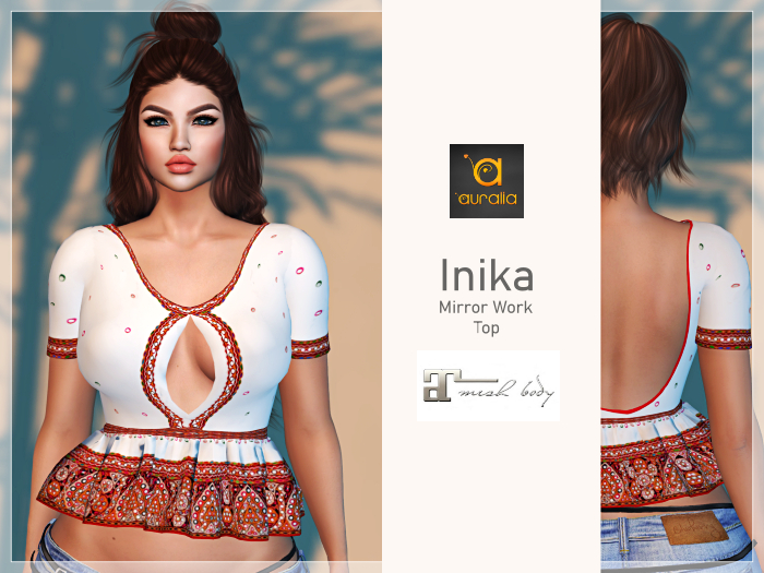 !Auralia :: Inika Top - White - ADD