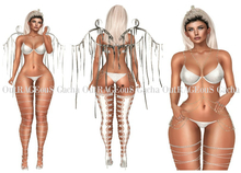 Blueberry - Iconic Doll - Complete 6 Piece Set - White