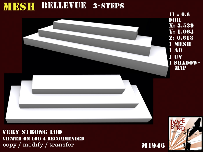 "TB" BV 3-step stairs M1946