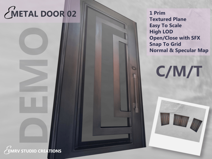 DEMO - EMRSV - Metal Door 02 Crate