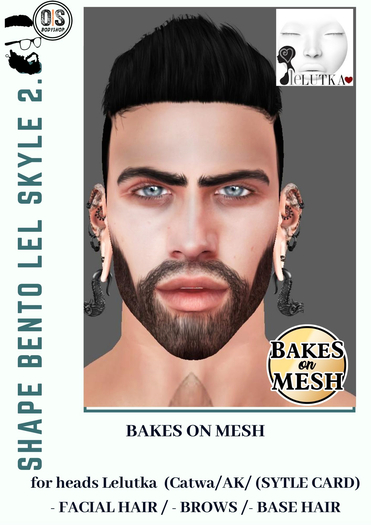 !OS! Shape Bento  Lelutka Skyler BOM & CLASSIC - Phelix