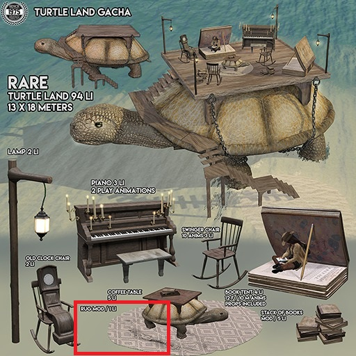 [Since1975] Turtle Land - Rug