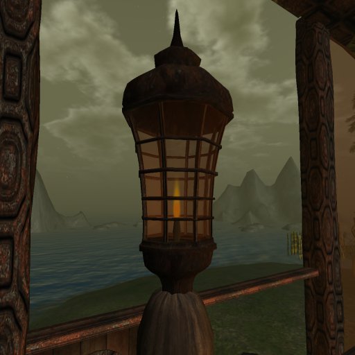 Original Black Pearl Railing Lamp