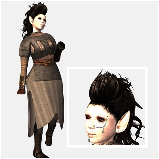 VC - Drow Woman white - Fullavatar