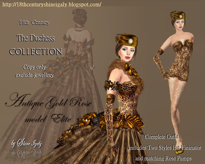 Antique Gold Rose Elite