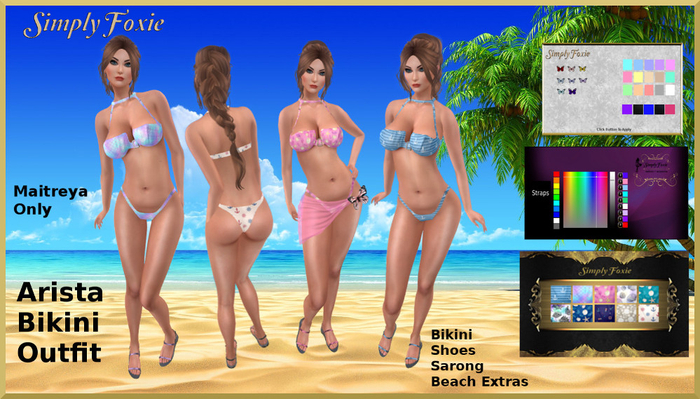 Arista Bikini Outfit (Boxed)