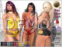 ☾ⅅⅅ☽ ⌚ GT BIKINI HALTER SPORTING ⌚ [ DEMO ] 