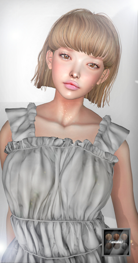 {amiable}Mesh HAIR006(Brown Pack)
