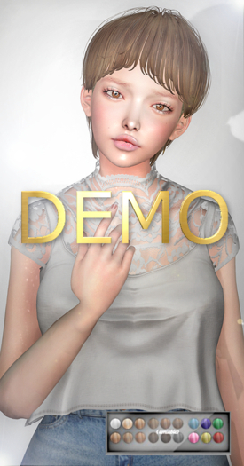 {amiable}Mesh HAIR007DEMO)