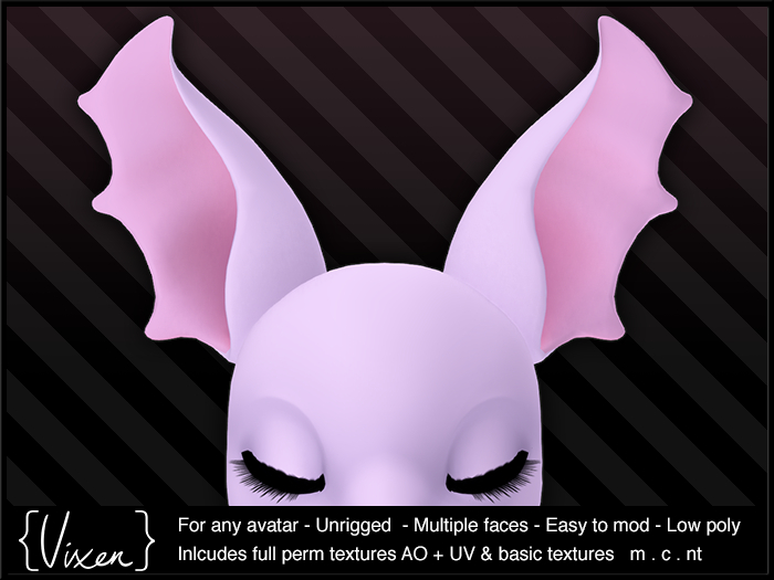 {Vixen} - Mod Parts - { Ears 17 Conch }