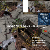 Burried Alive Grave scene-Box