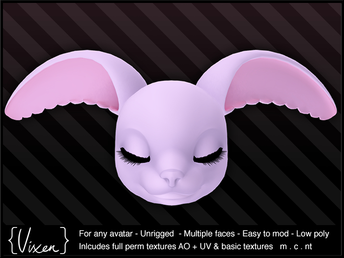 {Vixen} - Mod Parts - { Ears 22 Frill }