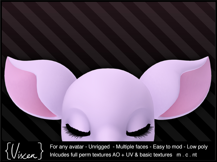 {Vixen} - Mod Parts - { Ears 26 Sweet }