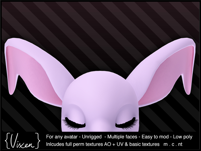{Vixen} - Mod Parts - { Ears 29 Jester }