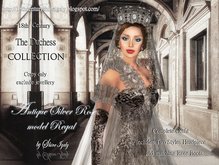 Antique Silver Rose Regal