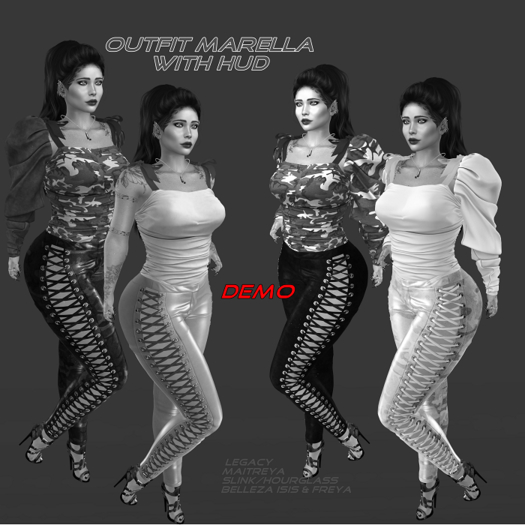 DEMO MARELLA OUTFIT inkl Heels