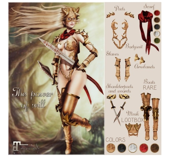 6SET Belle Epoque { The Power of Will } Boots Brown (Box) _RARE