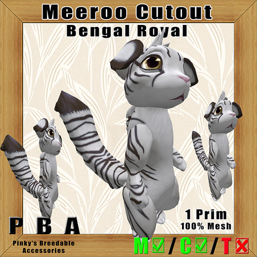 Meeroo Cutout Bengal Royal