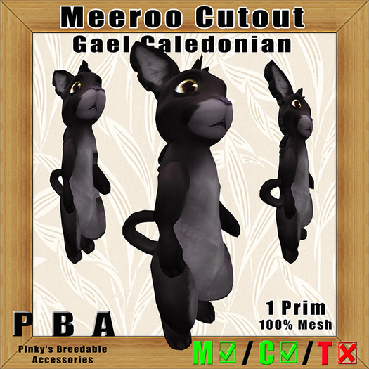 Meeroo Cutout Gael Caledonian