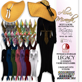 .: AlmaMiranda :. Sexy Beach Set ~ Body - Robe & Huge Hat