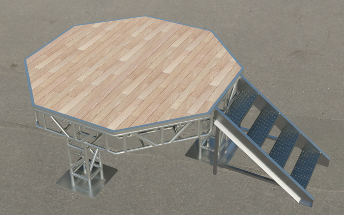 Truss Octagon Platforms