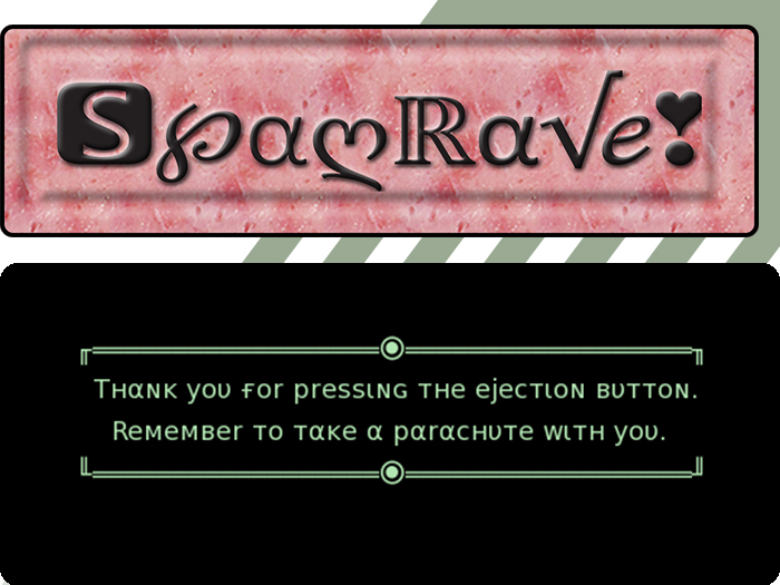 Party Gesture - Thank you for pressing the ejection button