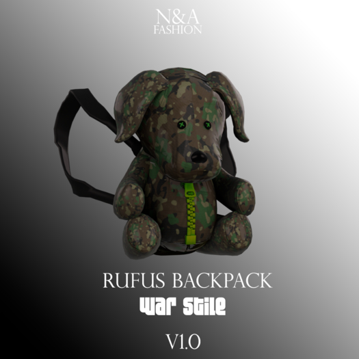 Rufus Backpack - War  Stile - N&A SHOP Giani Signature Rig