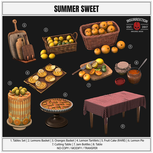 [IK] Summer Sweet - 05. Fruit Cake - RARE
