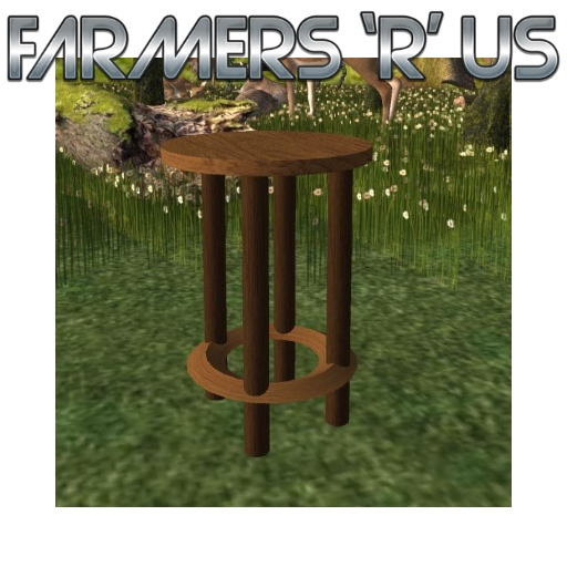 Farmhouse Table Stool 4 legs