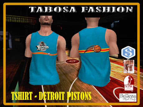 Second Life Marketplace - [TF] TANK TOP - DETROIT PISTOLS