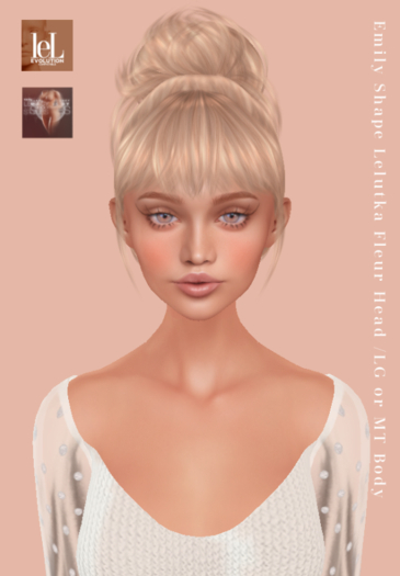 Emily Shape Lel Fleur Head