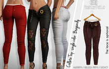 FashionNatic - Collete Pants Burgundy - Maitreya, Lara Petite, Belleza Freya, Legacy