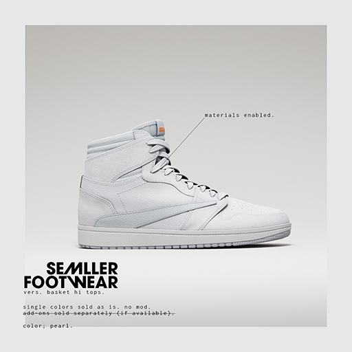 Semller - Basket Hi Tops Cloud (add)