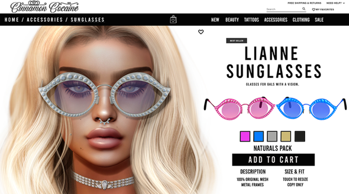 [Cinnamon Cocaine ] Lianne Glasses