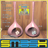 SMASH - Modern Art Chimney (Version: Cotton Candy)