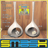 SMASH - Modern Art Chimney (Version: Silver)
