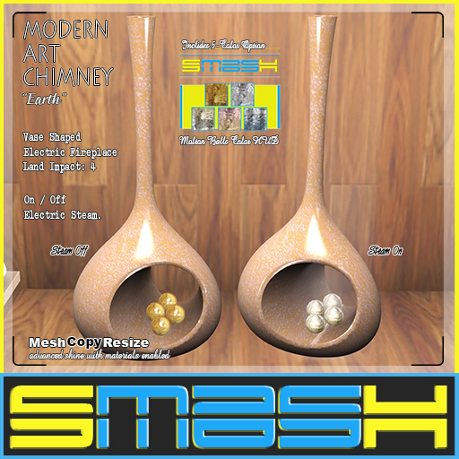 SMASH - Modern Art Chimney (Version: Earth)