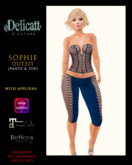 Delicatt Couture -Sophie Outfit - blue 1